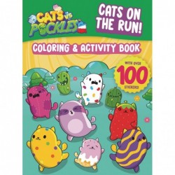 CATS ON RUN COLORING &...