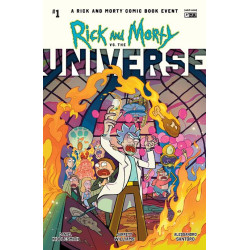 RICK AND MORTY VS THE UNIVERSE -1 (OF 4) CVR A DAVE BARDIN