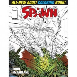 SPAWN ADULT COLORING BOOK