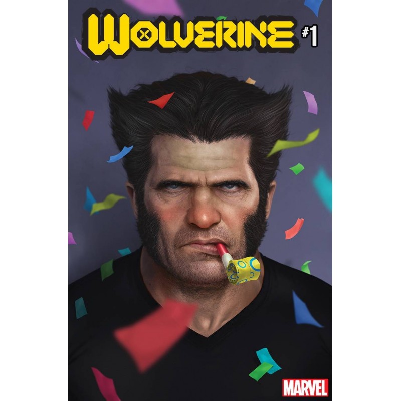 Wolverine #1 Rahzzah Party Sketch Variant Cover 2020 Marvel 