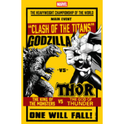 GODZILLA VS THOR -1 LEE...