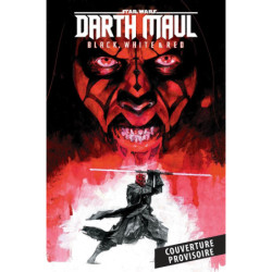 DARK MAUL : BLACK WHITE & RED
