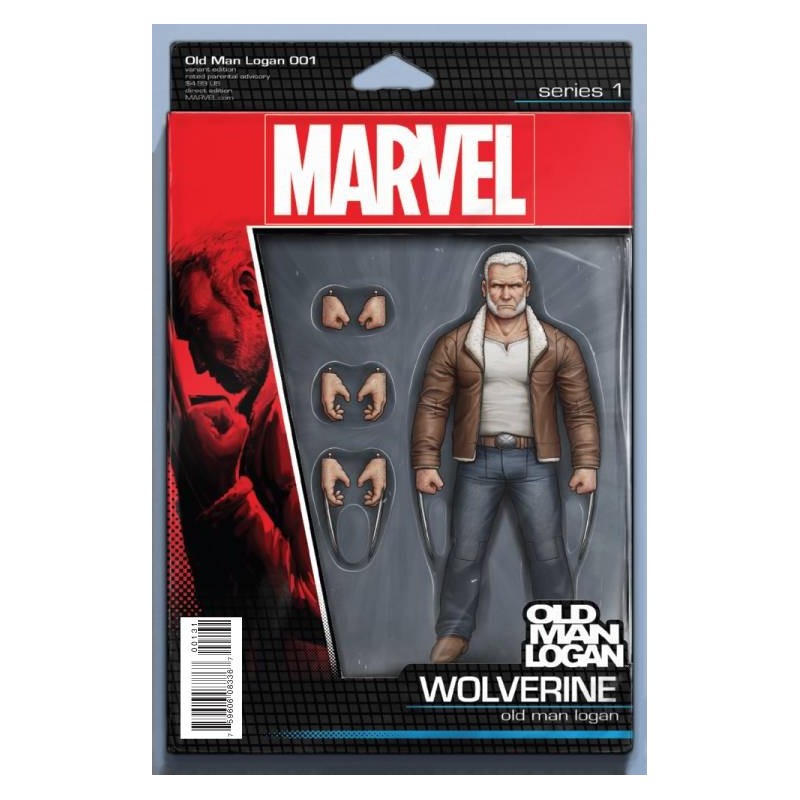 MARVEL HEROES 3D n° 44 Old Man Logan Collezione ufficiale ACTION FIGURE 