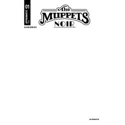MUPPETS NOIR -1 CVR C BLANK...