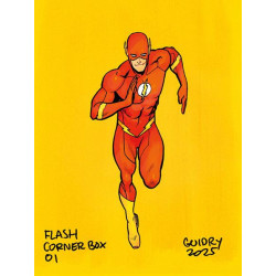 FLASH -31 CVR E GAVIN GUIDRY CORNER BOX SPOT FOIL VAR