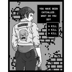 YOU HAVE BEEN CATCALLED WHAT DO YOU DO STICKER