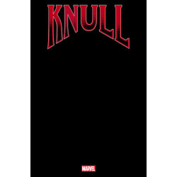 KNULL -1 BLACK BLANK COVER...