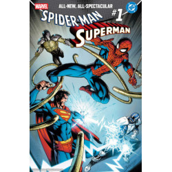 MARVEL/DC: SPIDER-MAN/SUPERMAN -1 MARK BAGLEY FOIL VARIANT