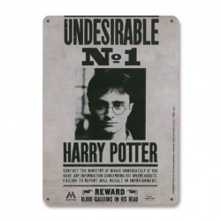 Harry Potter panneau métal...
