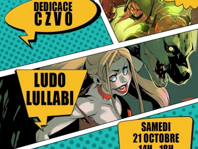 Dédicaces d'octobre chez Comics Zone VO !